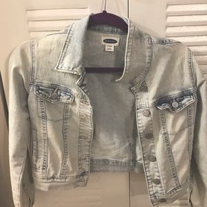 Super fun Old Navy Jean jacket